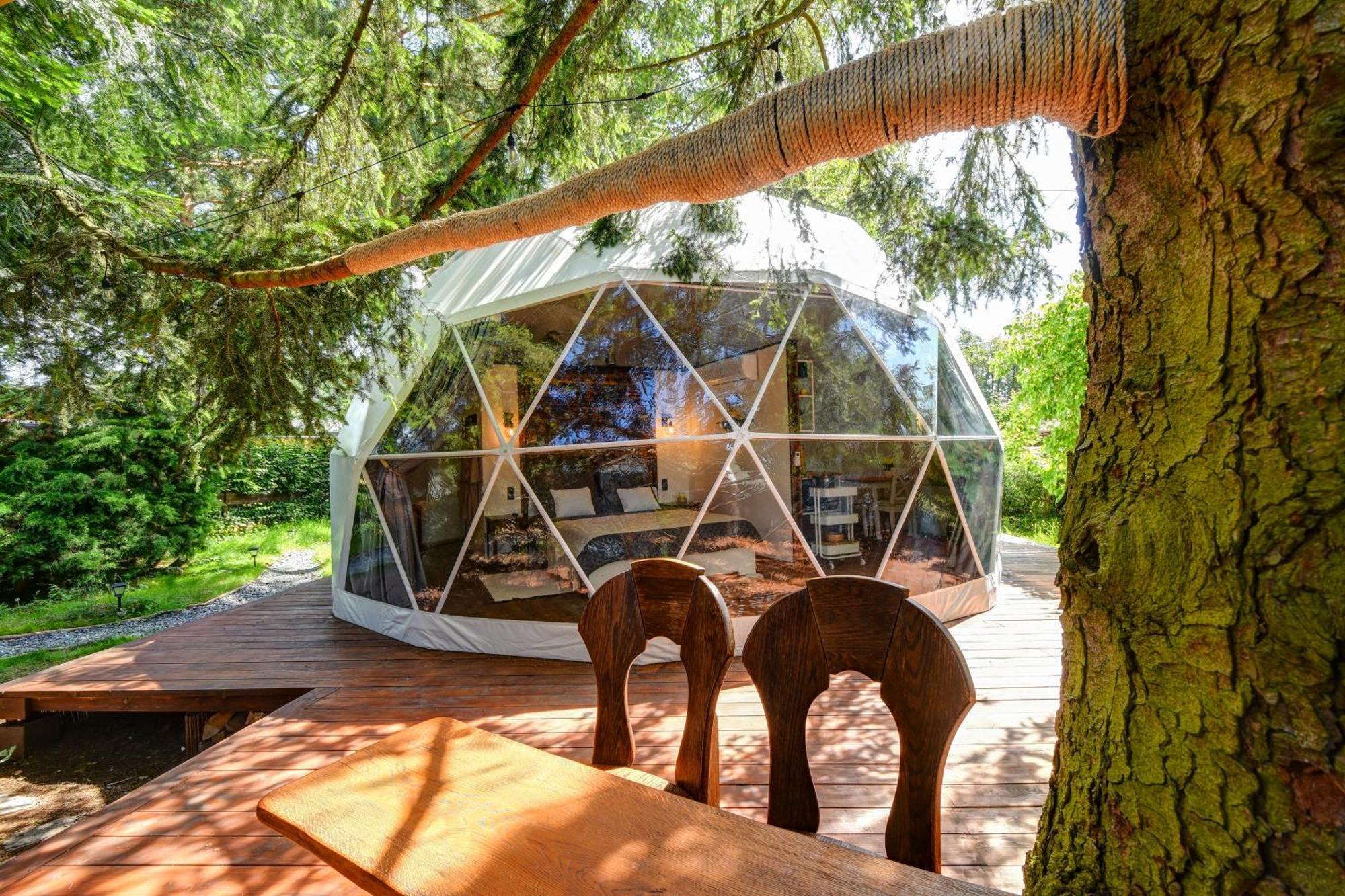 Hotel Tiche Misto Glamping Slapy  Exterior foto