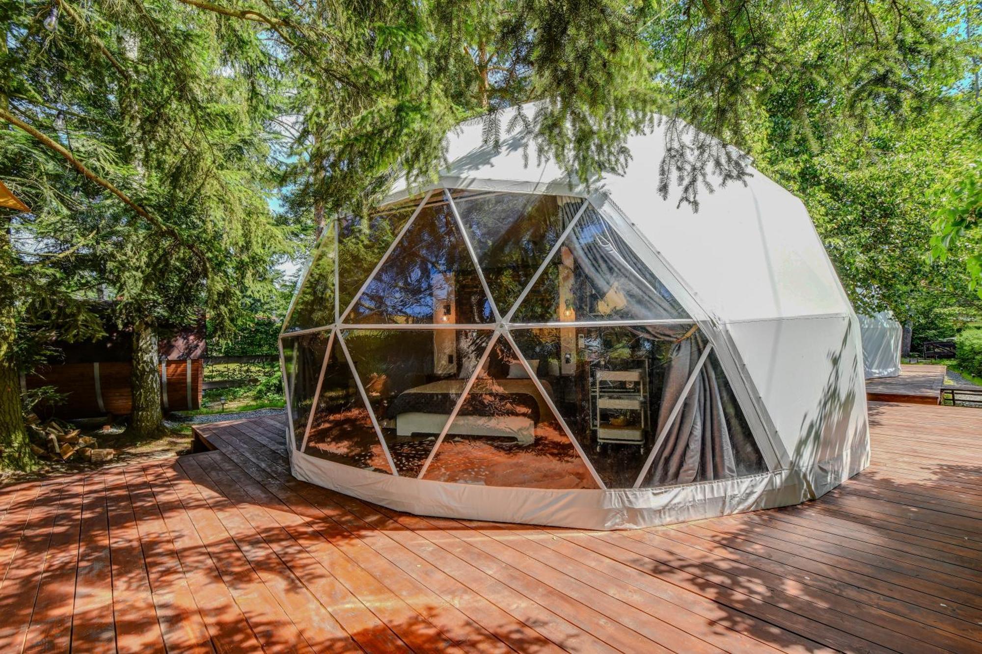 Hotel Tiche Misto Glamping Slapy  Exterior foto
